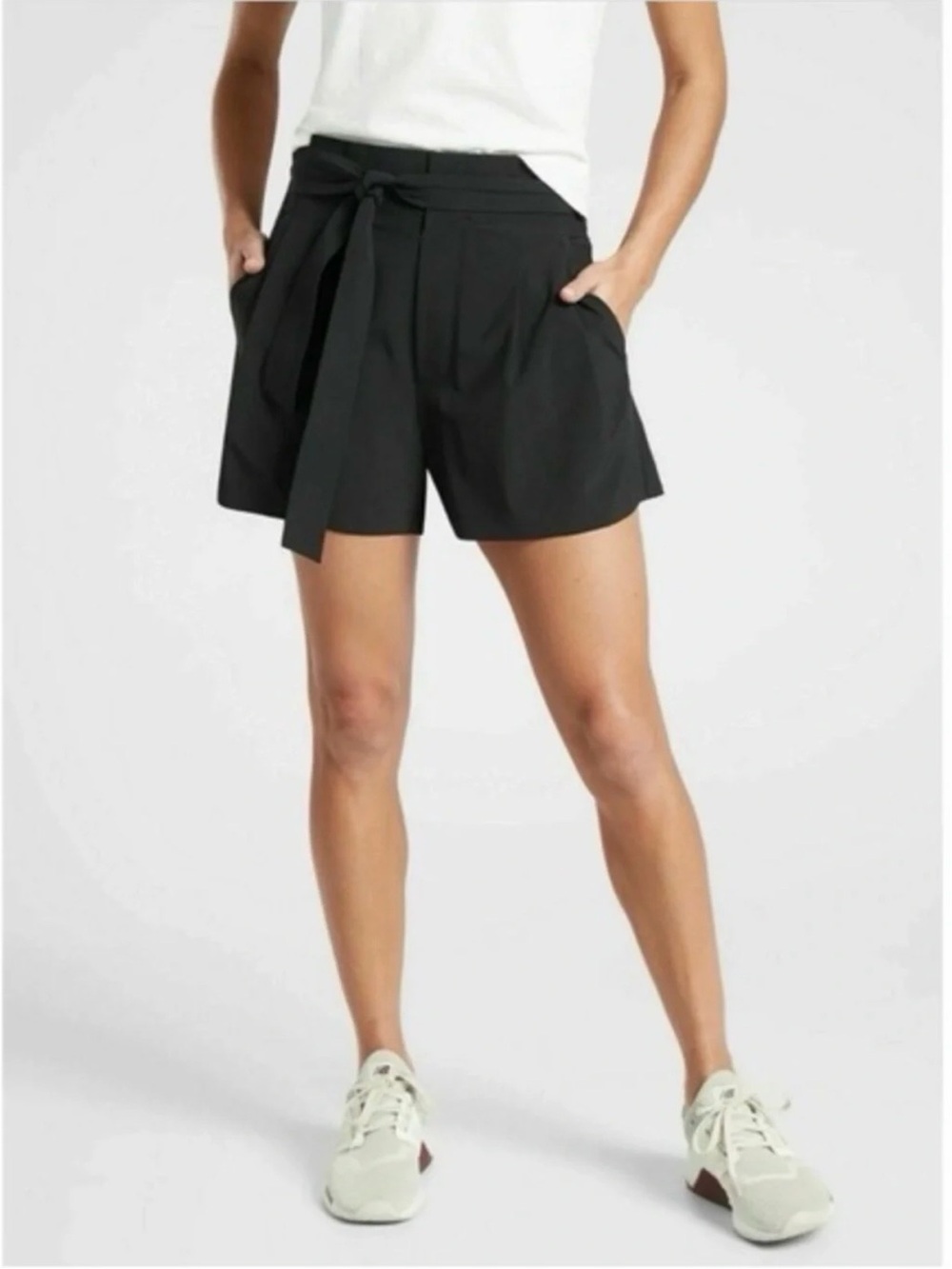 Athleta Skyline Black Shorts Size 6